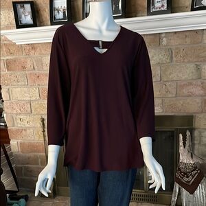 Alfani Blouse with Buckle Detail